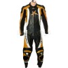 RTX Pro Evolution Orange Motorcycle Leather Suit